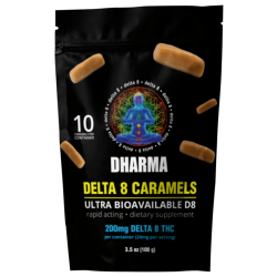 Dharma D8 Delta 8 Nano Caramels